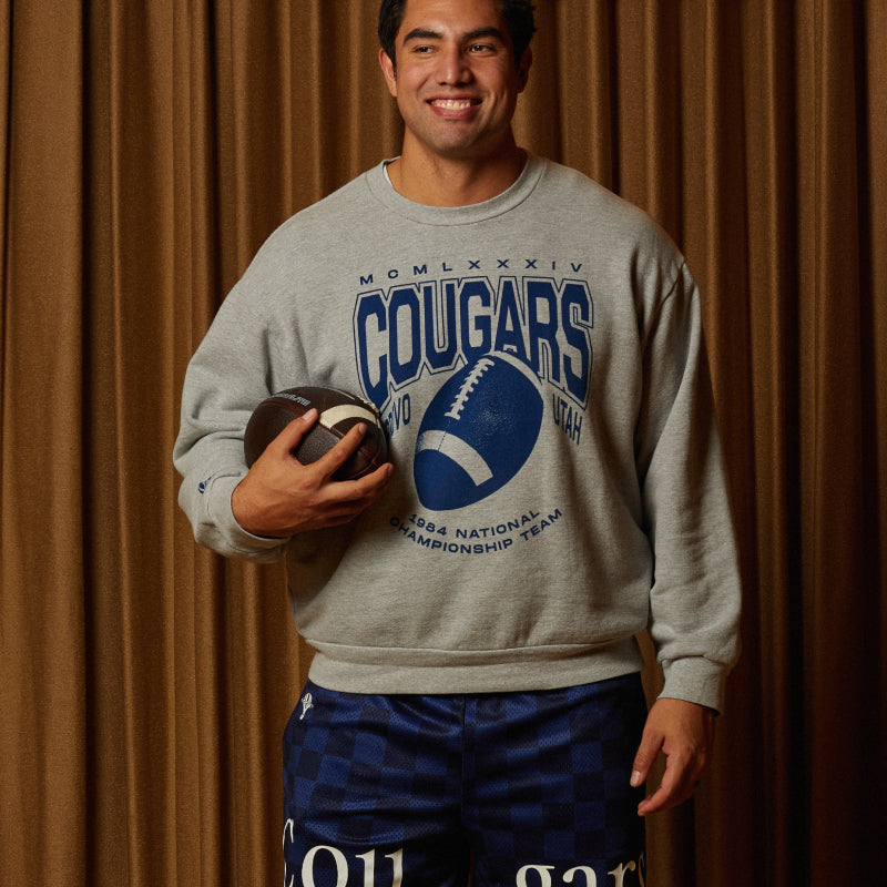 BYU 1984 Crewneck Pullover