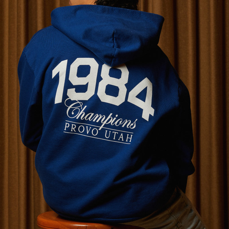 BYU Navy 1984 Hoodie
