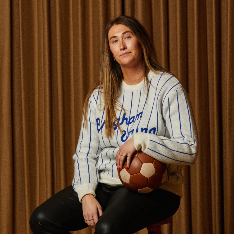 BYU Heritage Sweater White