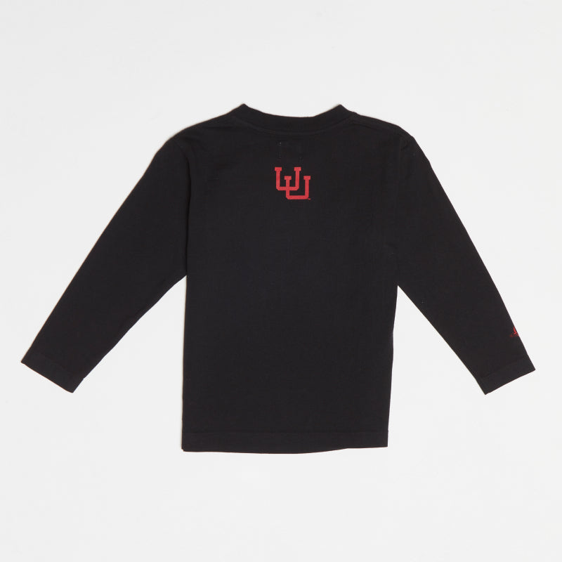 UTAH Black Formation Oversized Long-Sleeve (Youth)