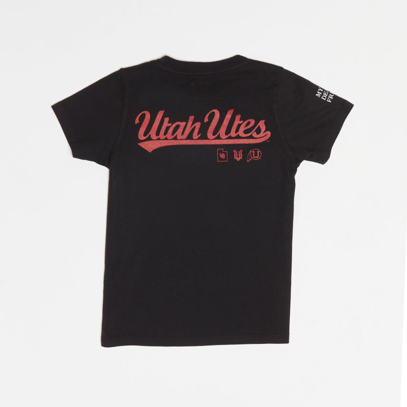 UTAH Black Utes Tee (Youth)