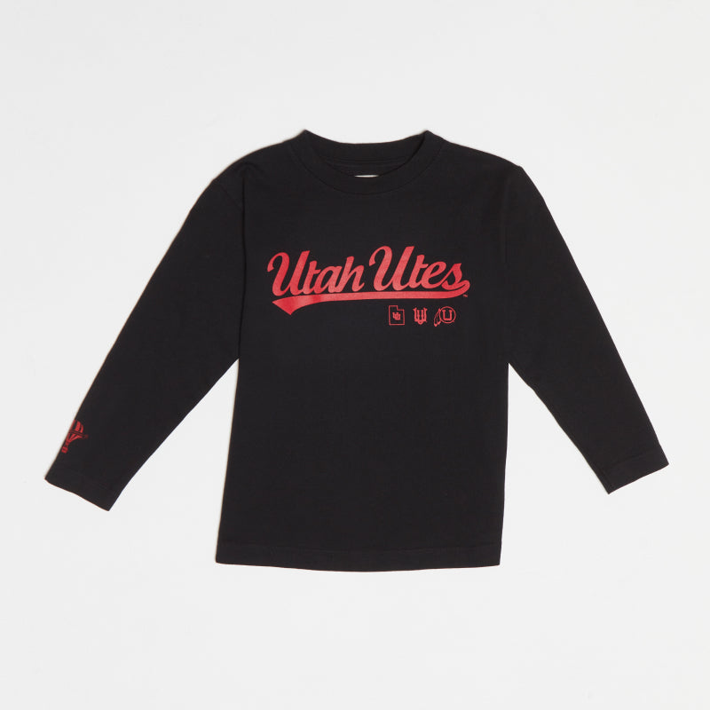 UTAH Black Formation Oversized Long-Sleeve (Youth)