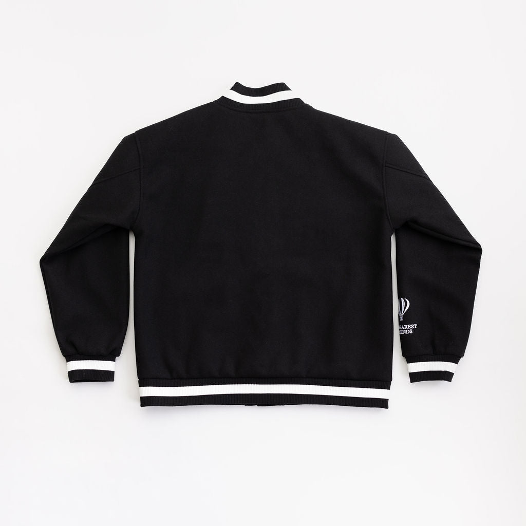BYU Black Varsity Jacket (Adult)