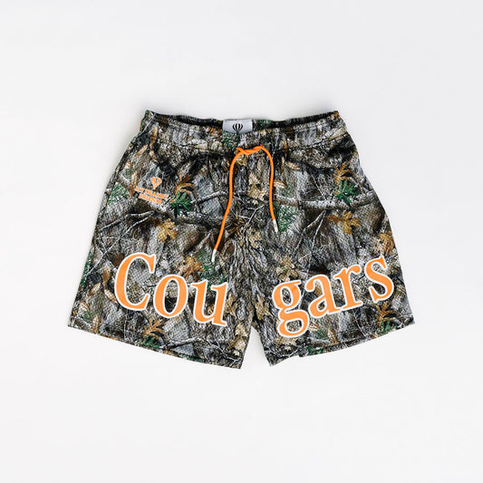BYU Camo Checkered Shorts