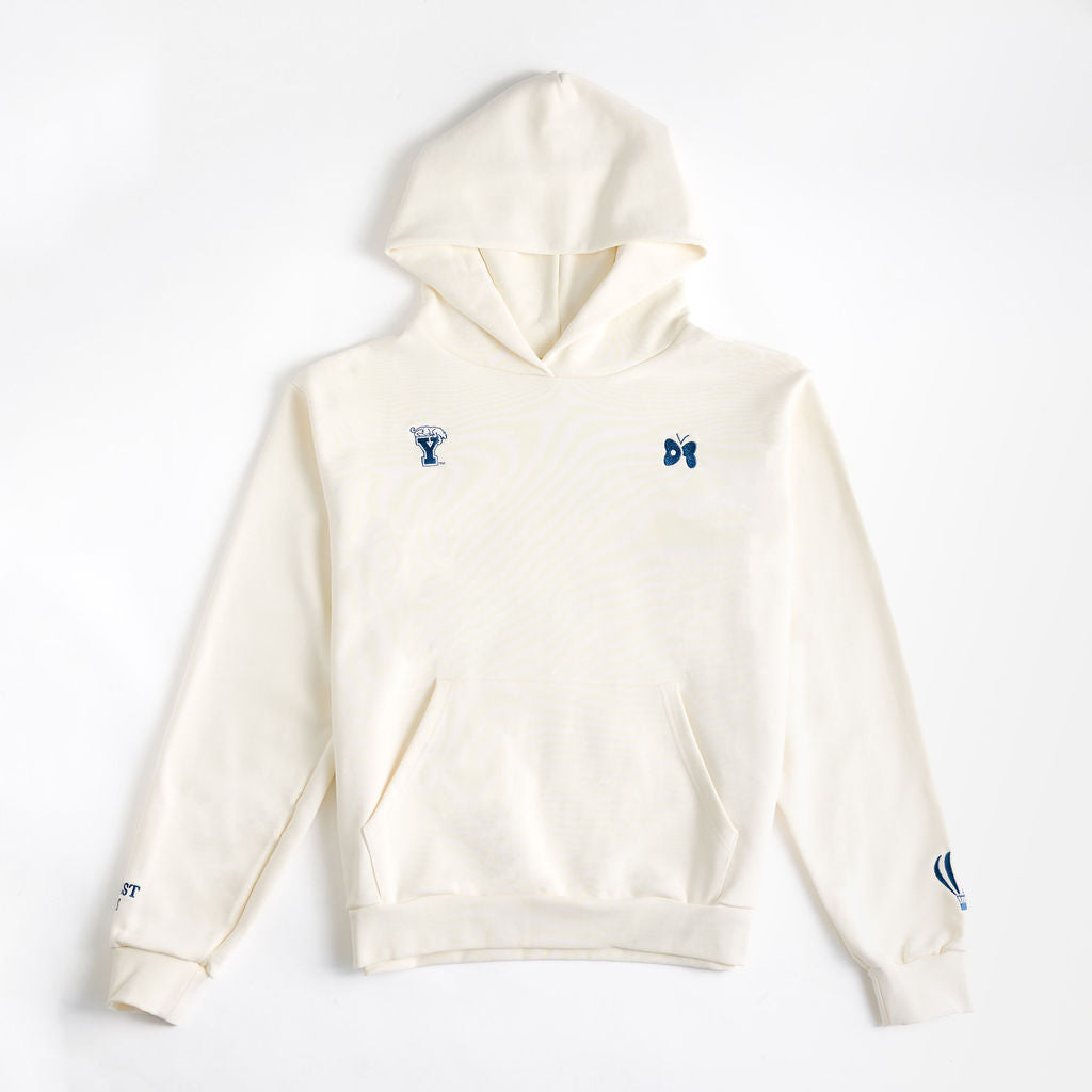 BYU Cream "Run4Her" Hoodie V.2