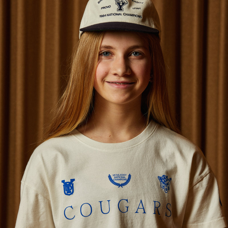 BYU White Cougars Tee (Youth)
