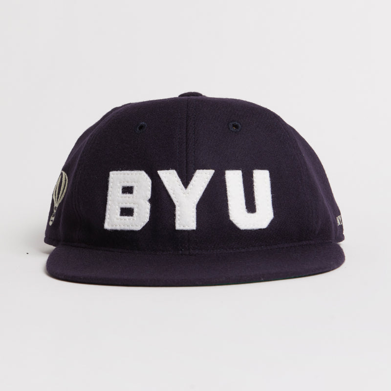 BYU Navy Wool Field Hat (Youth)