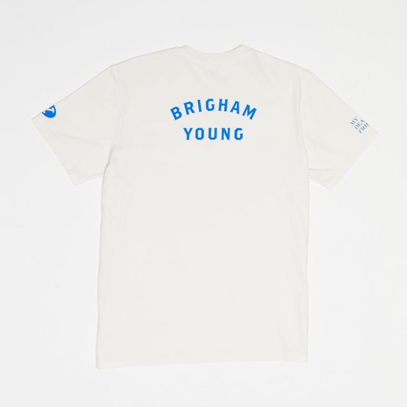 BYU White Cougars Tee