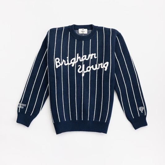 BYU Heritage Sweater Navy (Youth)