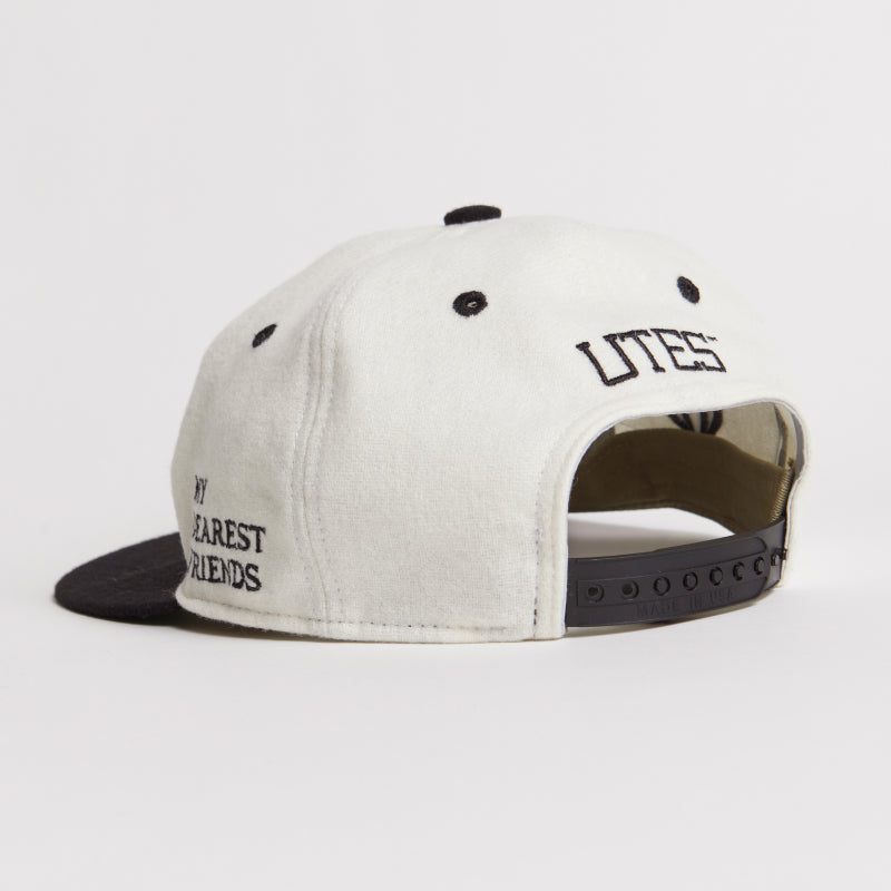 UTAH Black Vintage Wool Field Hat (Youth)