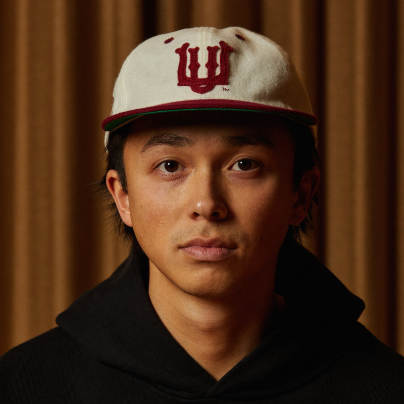 UTAH Crimson Vintage Wool Field Hat