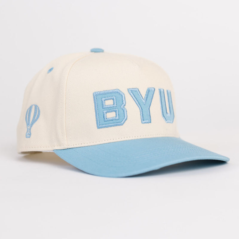 BYU Baby Blue Adult Hat (5 Panel)