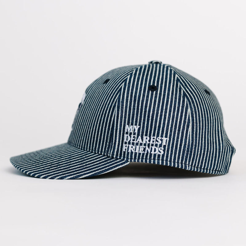 BYU Railroad Stripe Adult Hat (6 Panel)