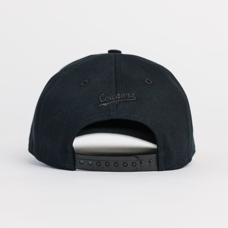 BYU Black Adult Hat (5 Panel)