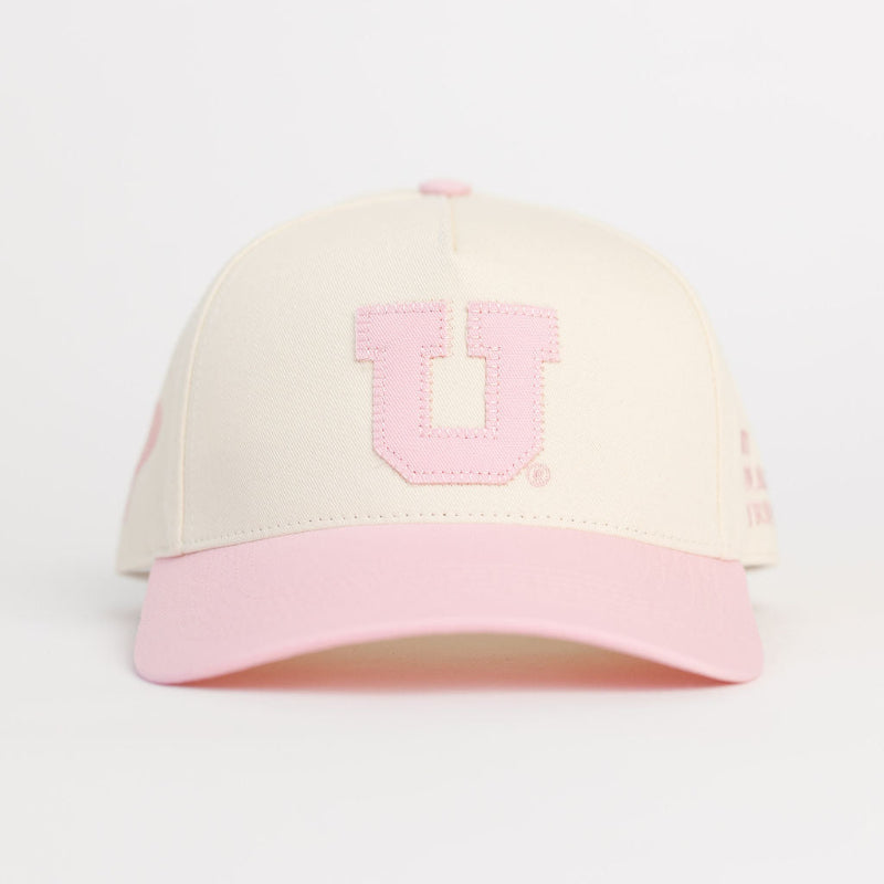 UTAH Pink Adult Hat (5 Panel)