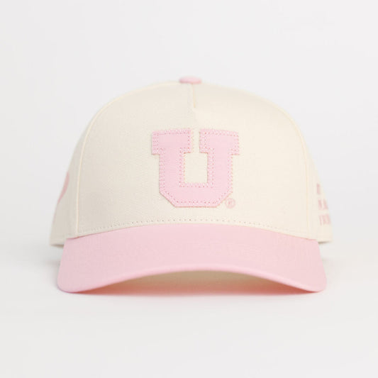 UTAH Pink Adult Hat (5 Panel)