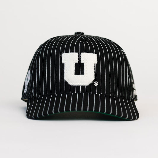 UTAH Pinstripe Adult Hat (5 Panel)