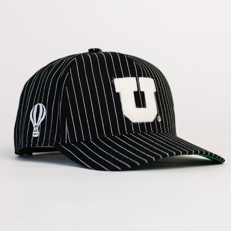 UTAH Pinstripe Adult Hat (5 Panel)