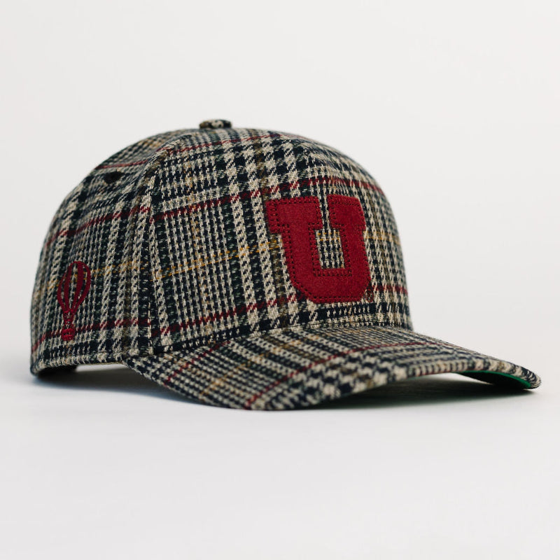 UTAH Plaid Adult Hat (5 Panel)