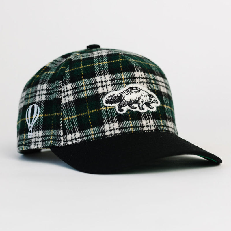 UVU Plaid Wolverine Adult Hat (5-Panel)