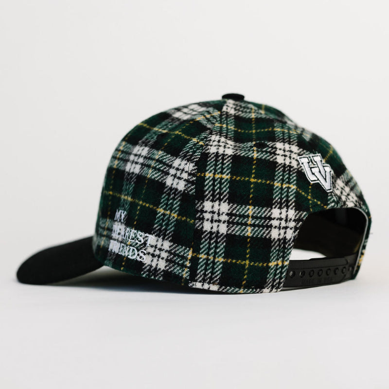 UVU Plaid Wolverine Adult Hat (5-Panel)