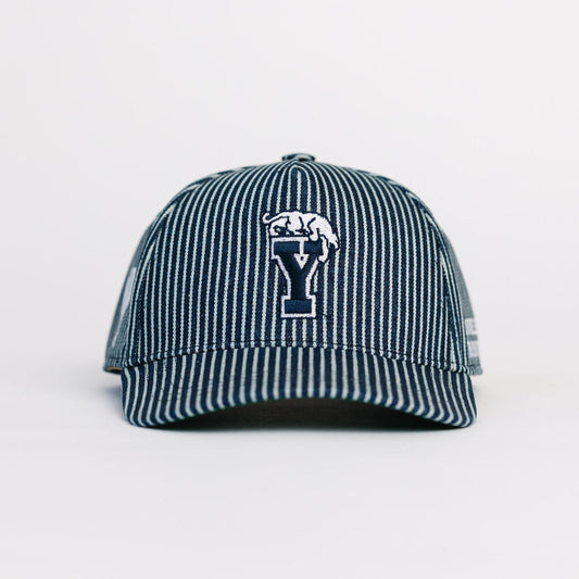 BYU Railroad Stripe Youth Hat (6 Panel)