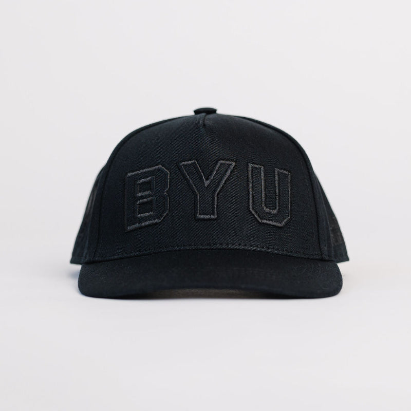 BYU Black Youth Hat (5 Panel)
