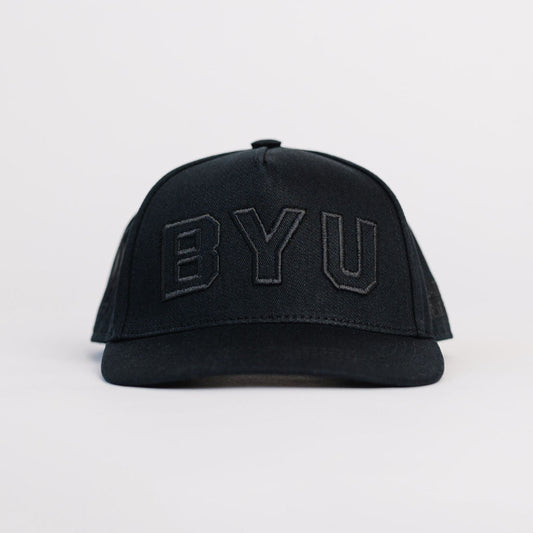 BYU Black Youth Hat (5 Panel)