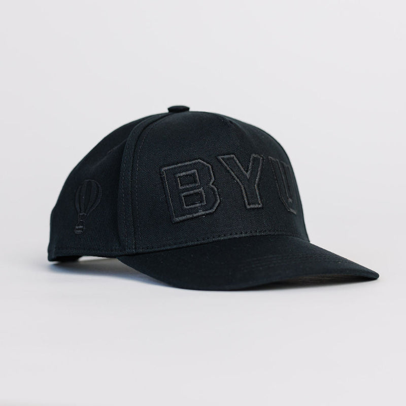 BYU Black Youth Hat (5 Panel)