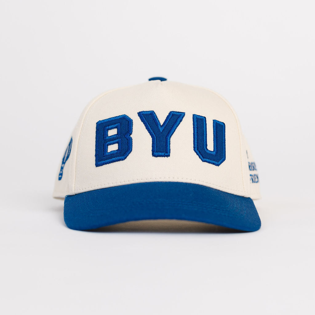 BYU Royal Structured Youth Hat (6 Panel)