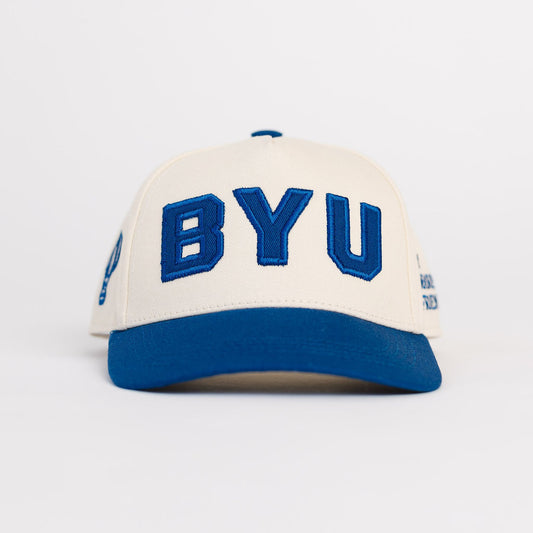 BYU Royal Structured Youth Hat (6 Panel)