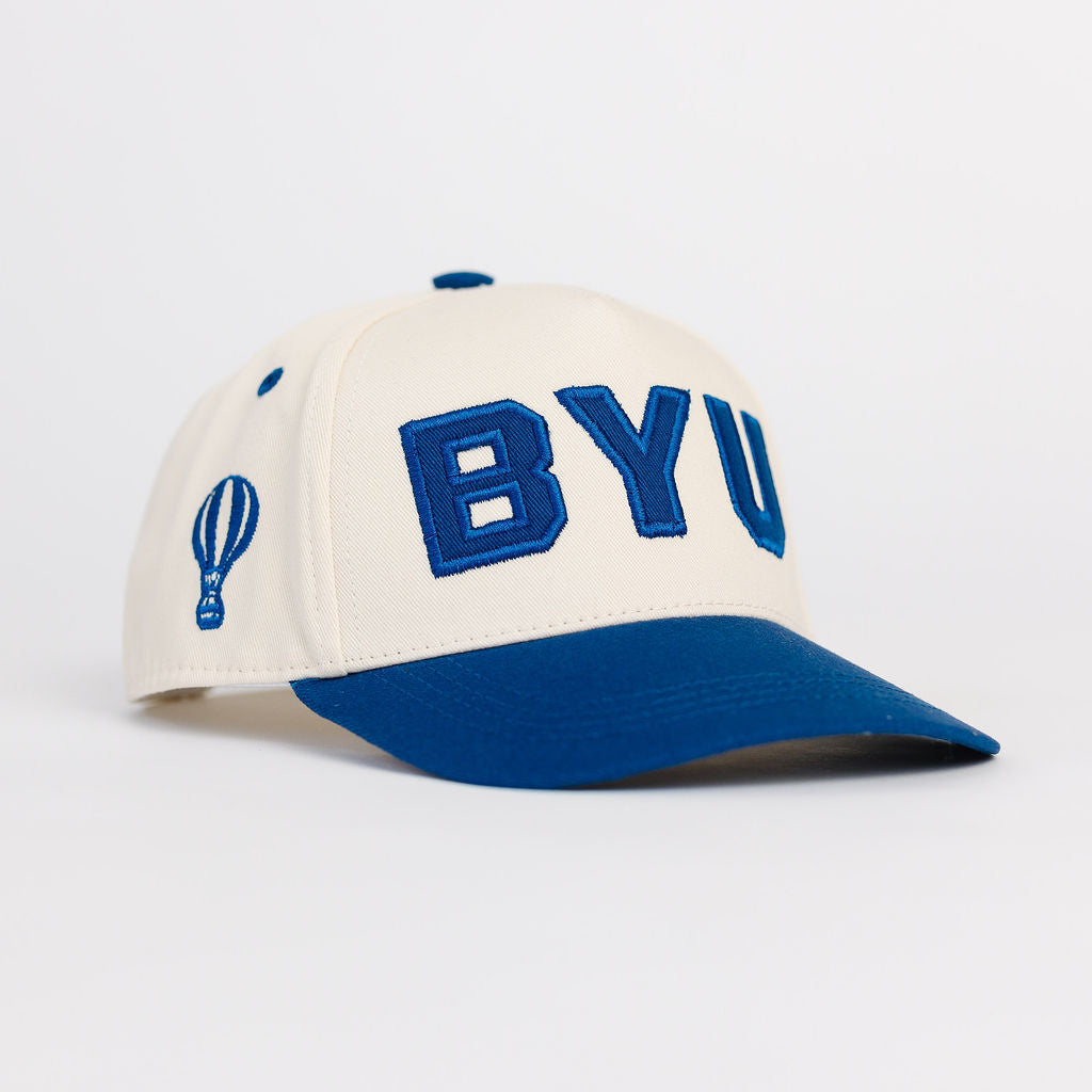 BYU Royal Structured Youth Hat (6 Panel)