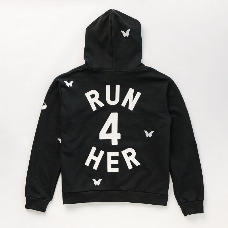 BYU Black "Run4Her" Hoodie